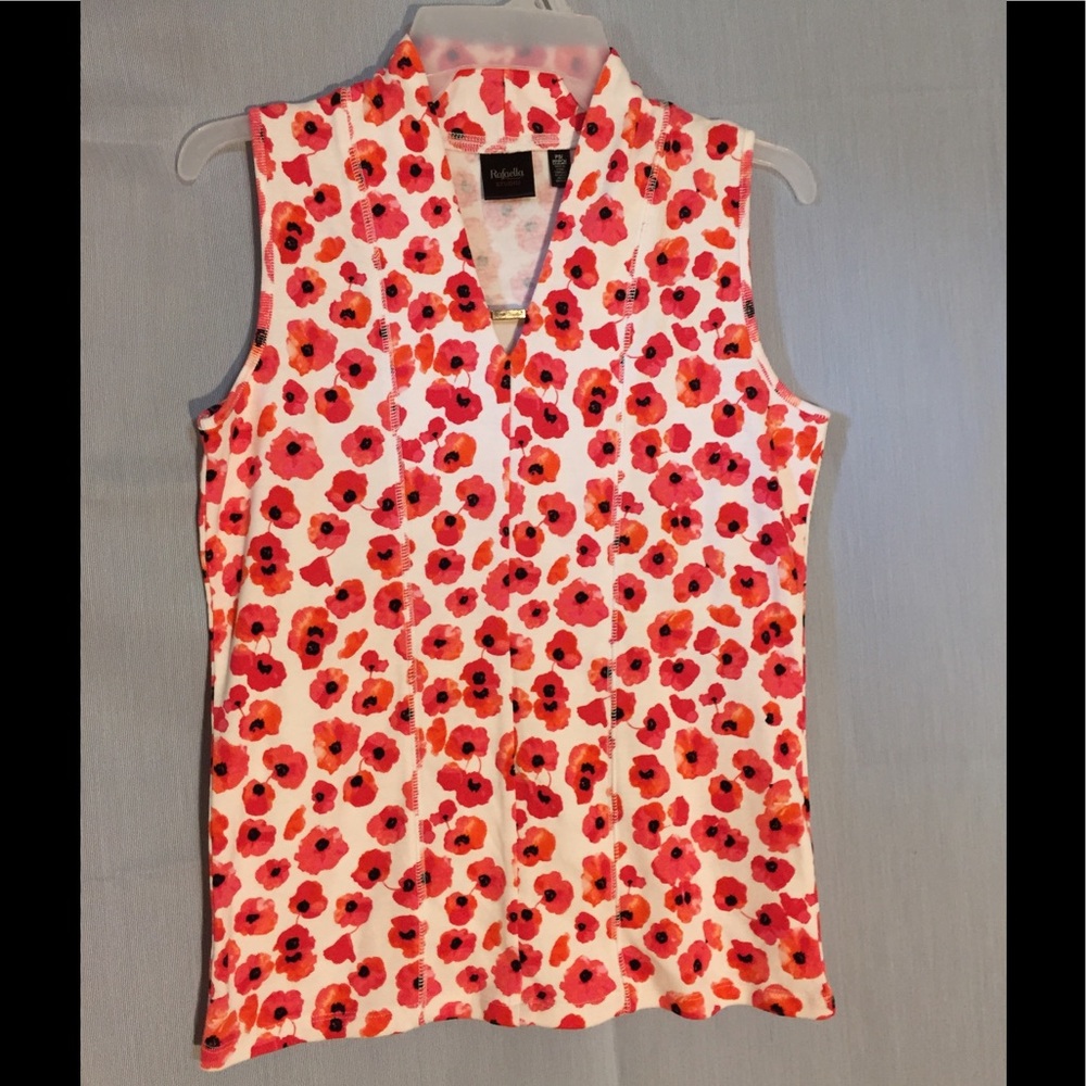 RAFAELLA STUDIO Sleeveless Top NWOT🦚